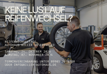 Reifenwechsel-Termine im Herbst – jetzt Termin sichern!